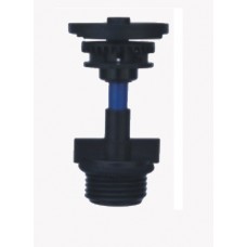 Micro cap sprayer with 1/2 male inlet- Blue/Black-5 Pcs